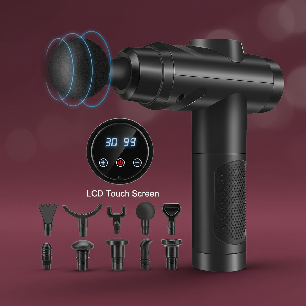 Deep TissueMuscle Percussion Massager Gun
