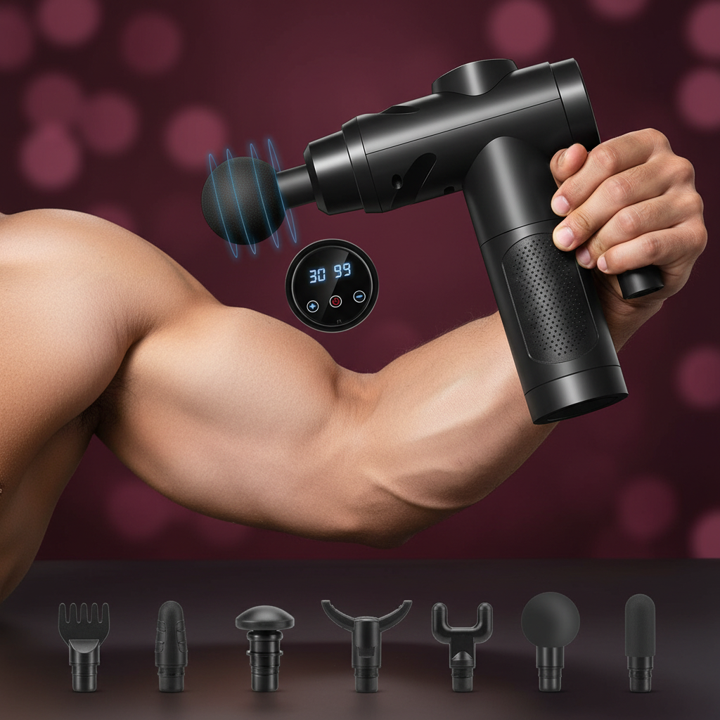 Deep TissueMuscle Percussion Massager Gun